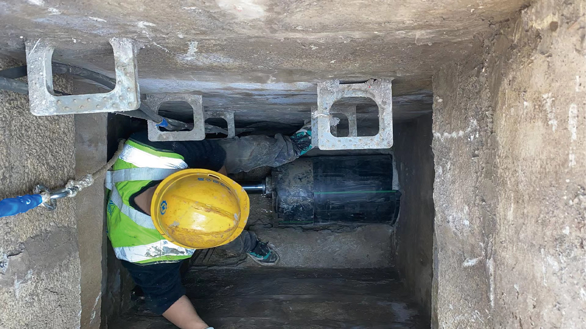 泾川HDPE短管内衬法